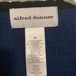 Alfred Dunner Medium Black/Blue